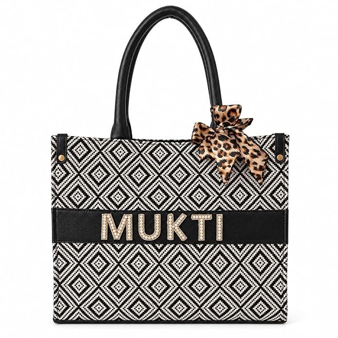 Women’s Tote Bag with Zip Closure