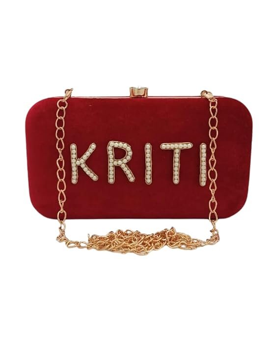 Red velvet Clutch