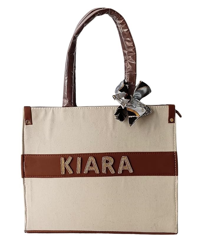Luxury Handmade Canvas Tote Bag